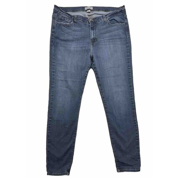 Judy Blue Los Angeles Womens Blue Jeans‎ Size 2XL Style 8390 Made In USA Stretch - Picture 1 of 8
